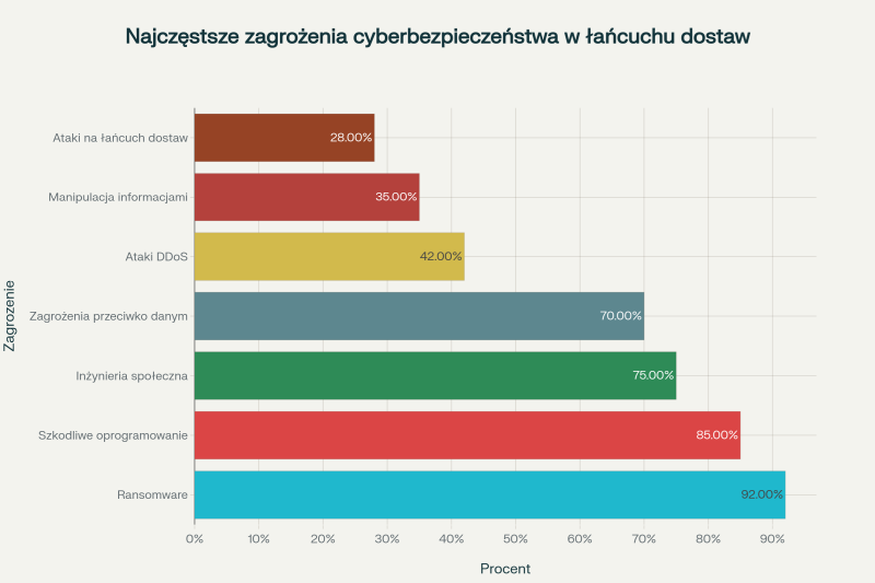 Cyberbezpieczeństwo łańcucha dostaw.